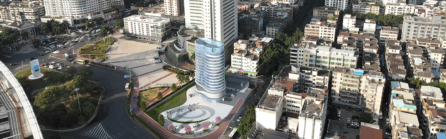 酷炫！深圳偉創(chuàng)17層圓形塔庫震撼登場！